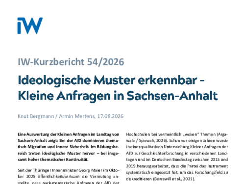 IW-Kurzbericht 54/2026