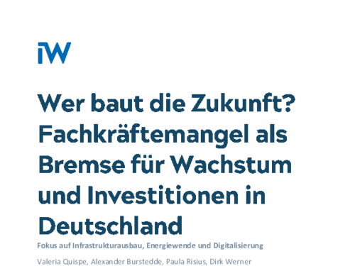 Fokus auf Infrastrukturausbau, Energiewende und Digitalisierung Fokus auf Infrastrukturausbau, Energiewende und Digitalisierung