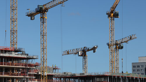 Der Wohnungsbau kriselt wegen steigender Baukosten und Zinsen.