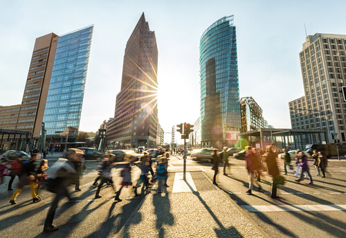 Postdamer Platz in Berlin