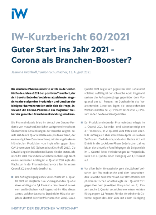 Corona als Branchen-Booster?