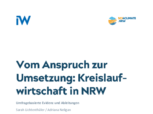 circular economy in North Rhine-Westphalia