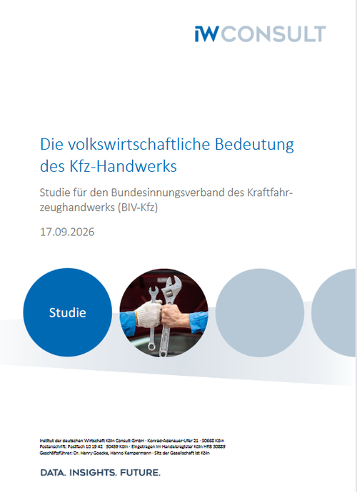 Die volkswirtschaftliche Bedeutung des Kfz-Handwerks
