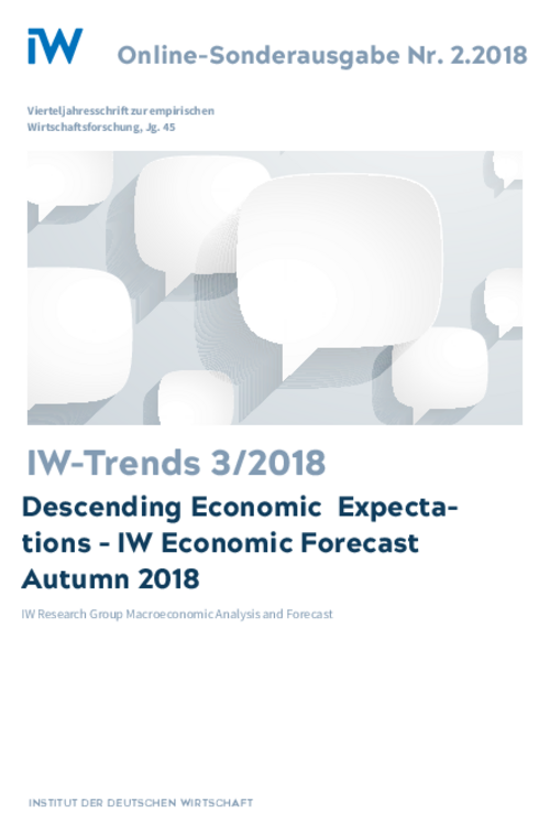 IW Economic Forecast Autumn 2018