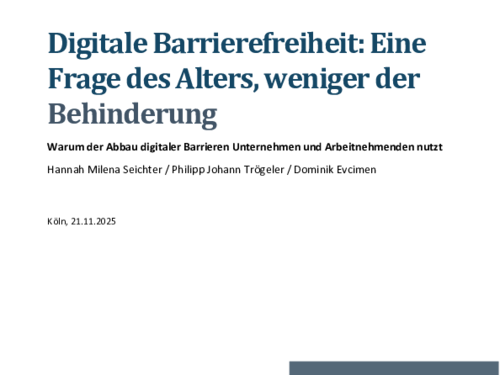 Warum der Abbau digitaler Barrieren Unternehmen und Arbeitnehmenden nutzt