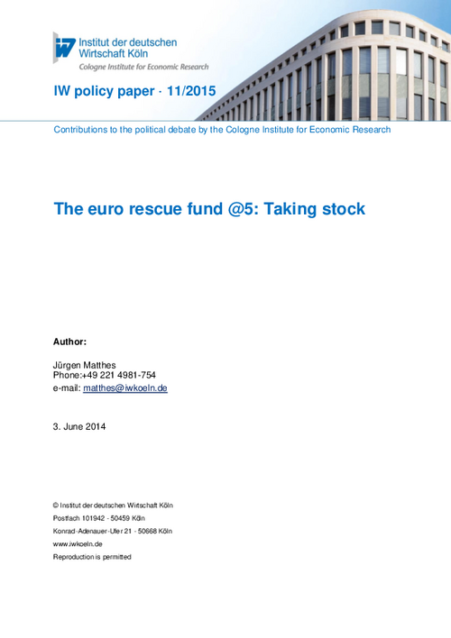 The euro rescue fund @5