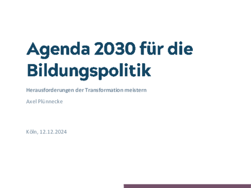 Herausforderungen der Transformation meistern