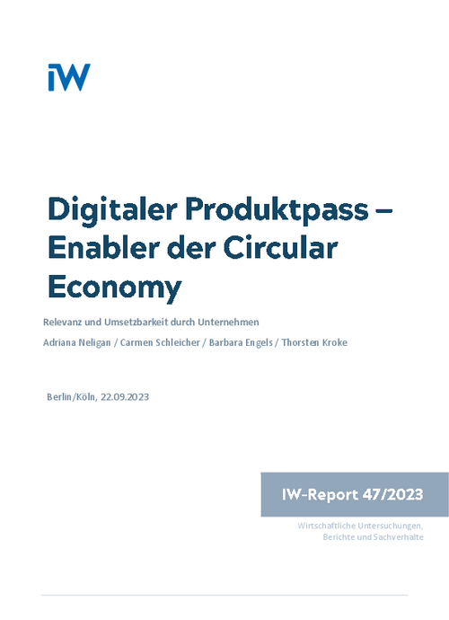 Digitaler Produktpass — Enabler der Circular Economy