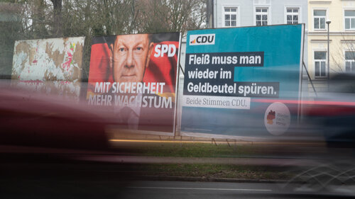 Election Placards In Aachen