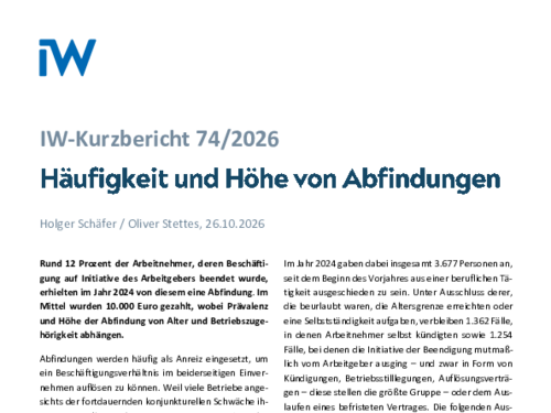 IW-Kurzbericht 74/2026