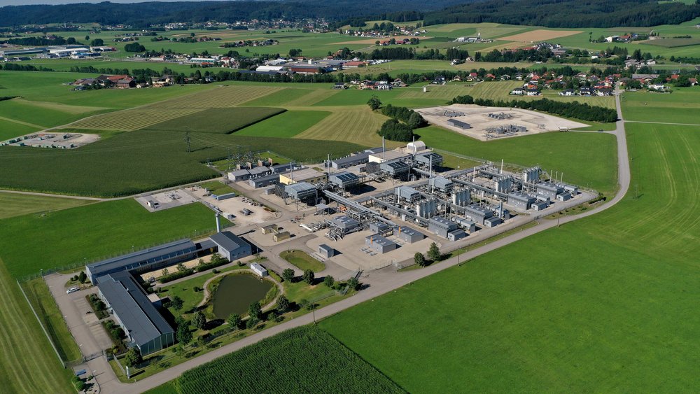 Der Gasspeicher im österreichischen Haidach versorgt Industrie und Haushalte in Bayern und wurde bisher von Gazprom befüllt.