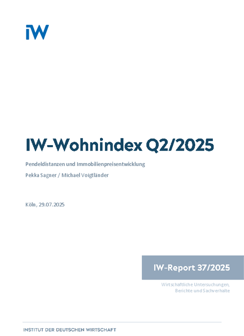 Pendeldistanzen und Immobilienpreisentwicklung