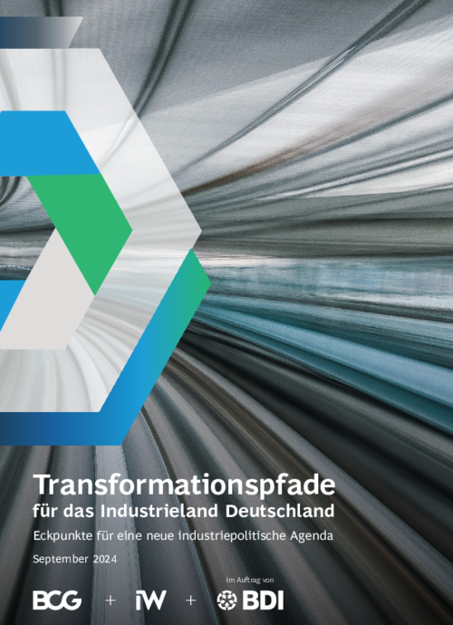 Transformationspfade für das Industrieland Deutschland