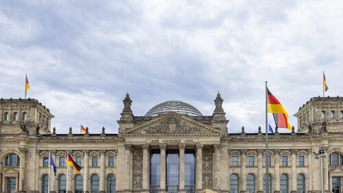 Reichstag Berlin in Germany