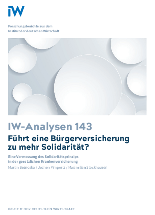 Measuring the solidarity principle in Germany’s statutory health insurance system