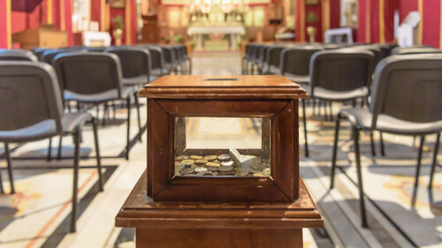 Inside the Church of Saint Francis, Victoria, Gozo