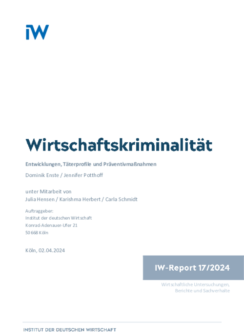 Entwicklungen, Täterprofile und Präventivmaßnahmen