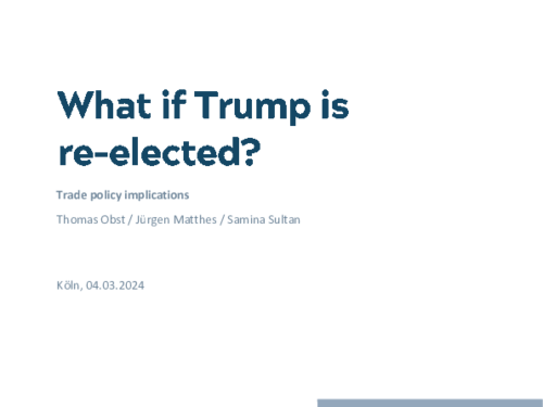 What if Trump is re-elected?