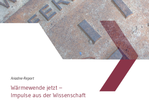 Wärmewende jetzt – Impulse aus der Wissenschaft Wärmewende jetzt – Impulse aus der Wissenschaft
