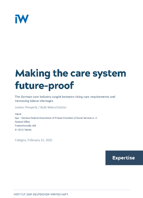 The German care industry caught between rising care requirements and increasing labour shortages