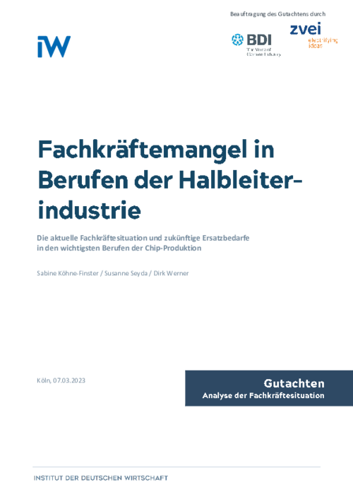 Fachkräftemangel in Berufen der Halbleiterindustrie