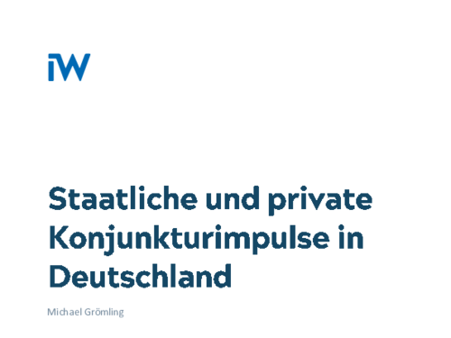 IW-Konjunkturumfrage Frühjahr 2026