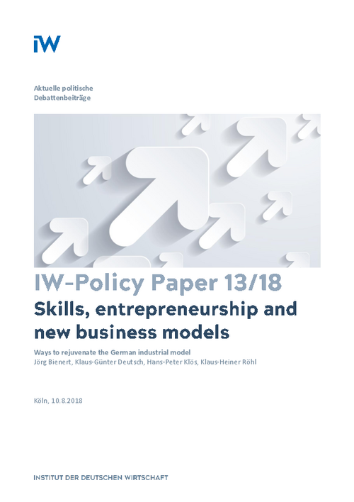 Skills, entrepreneurship and new business models