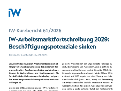 IW-Kurzbericht 61/2026