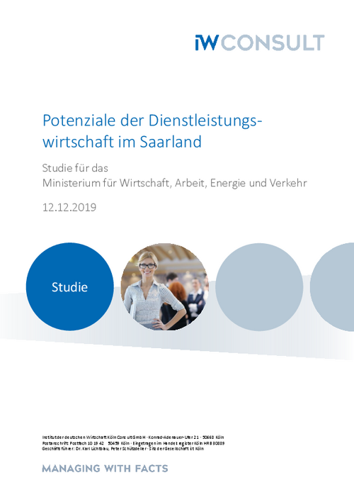 Potenziale der Dienstleistungswirtschaft im Saarland