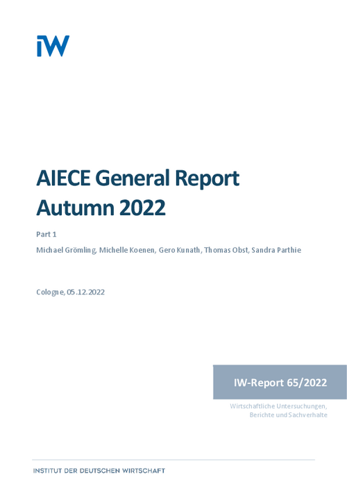 AIECE General Report Autumn 2022 Part I