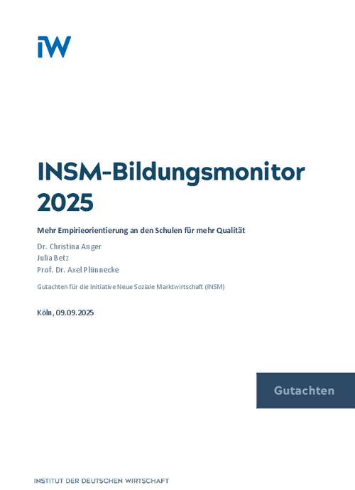 INSM-Bildungsmonitor 2025: Mehr Empirieorientierung an den Schulen für mehr Qualität