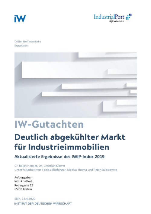 Deutlich abgekühlter Markt für Industrieimmobilien