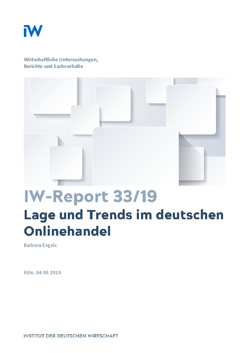 Status quo and trends in e-commerce in Germany