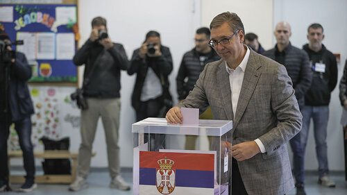 Go West? Serbia under Vučić