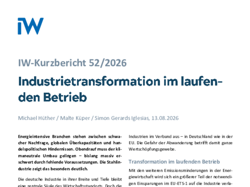 IW-Kurzbericht 52/2026