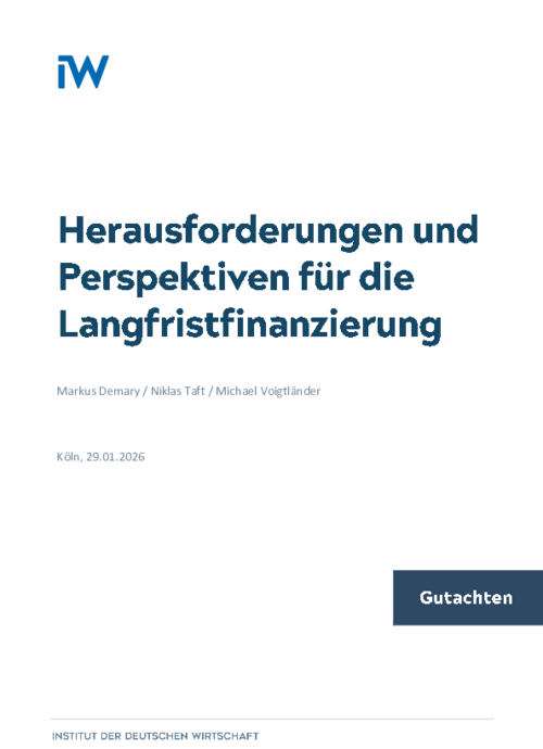 Herausforderungen und Perspektiven für die Langfristfinanzierung