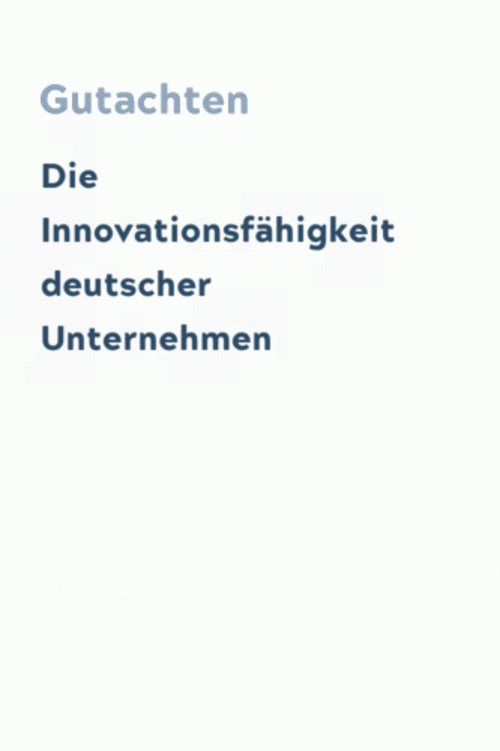 Die Innovationsfähigkeit deutscher Unternehmen