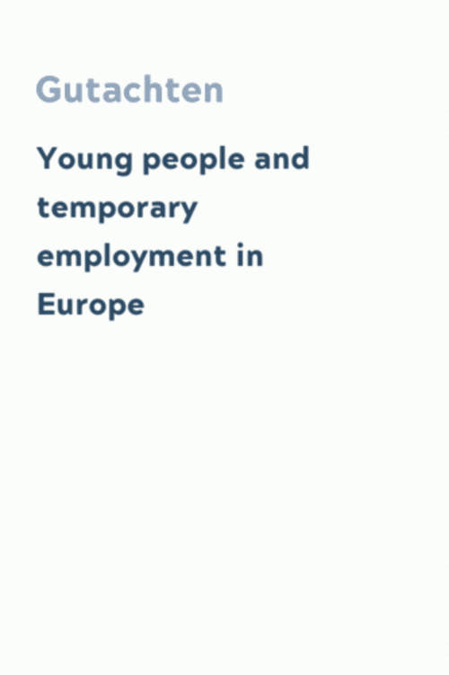 Young people and temporary employment in Europe