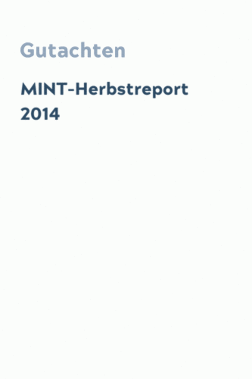 MINT-Herbstreport 2014
