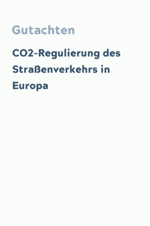 CO2-Regulierung des Straßenverkehrs in Europa