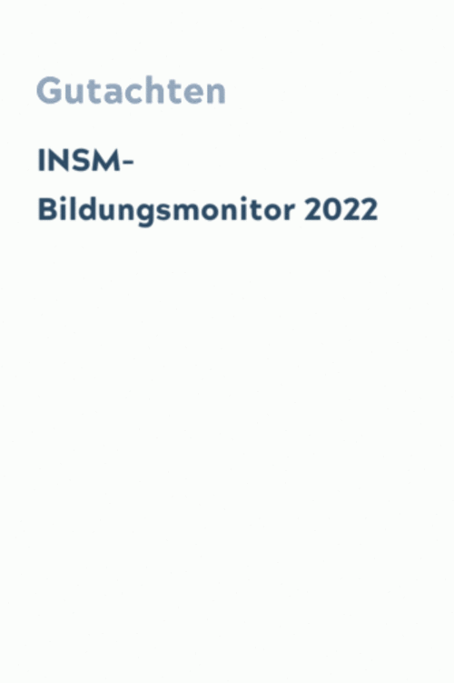 INSM-Bildungsmonitor 2022