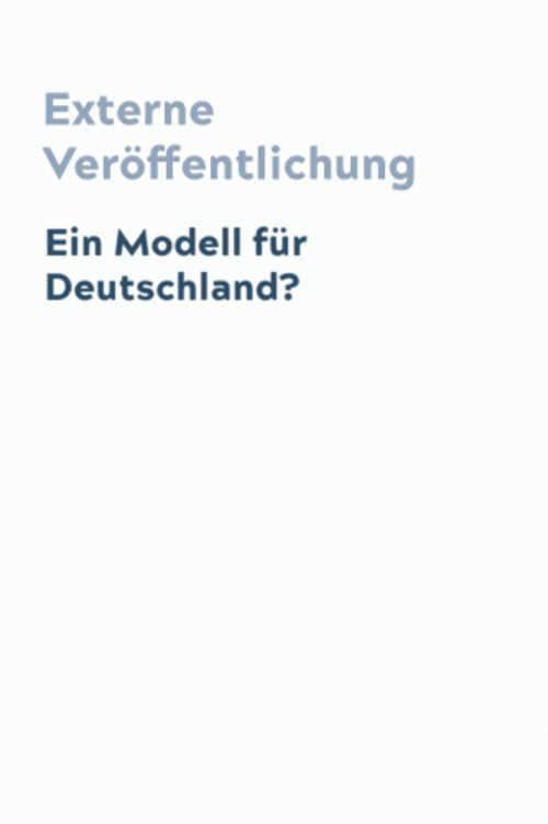 Ein Modell für Deutschland?