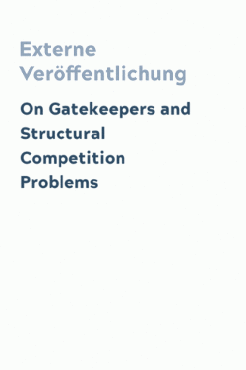 On Gatekeepers and Structural Competition Problems