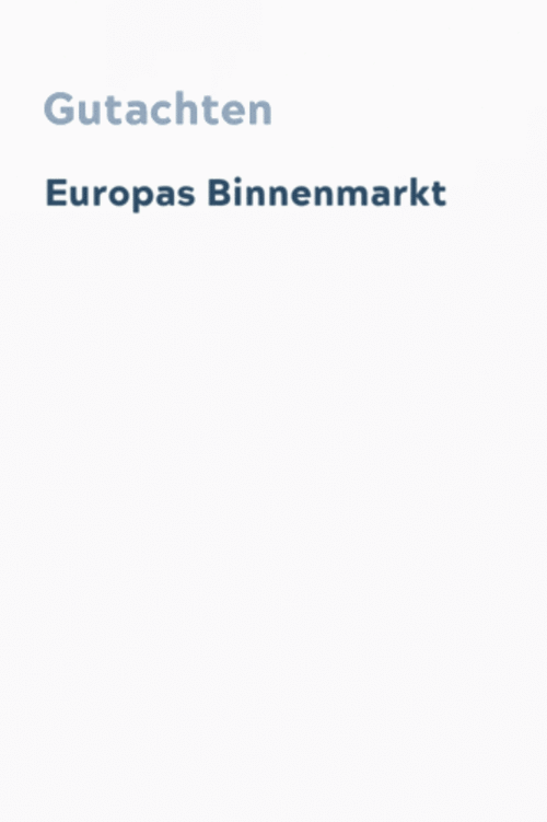 Europas Binnenmarkt