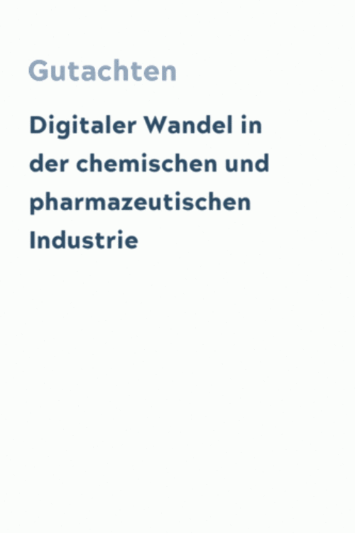 Digitaler Wandel in der chemischen und pharmazeutischen Industrie