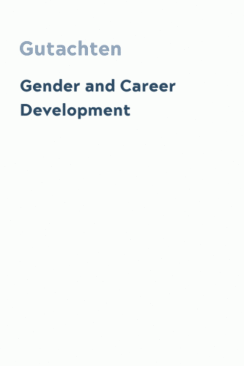 Gender and Career Development