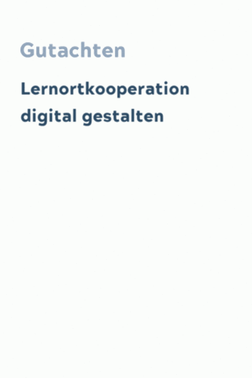 Lernortkooperation digital gestalten