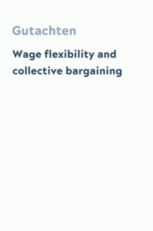 Wage flexibility and collective bargaining