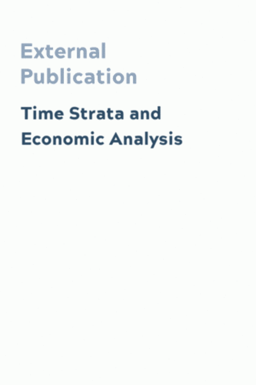 Time Strata and Economic Analysis