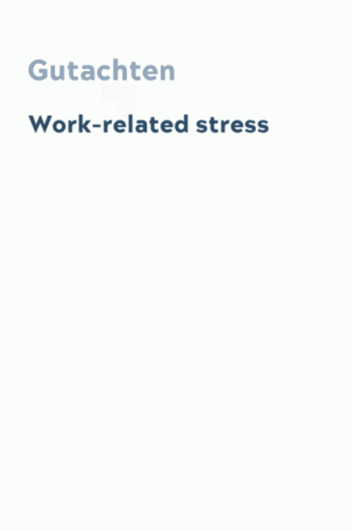 Work-related stress